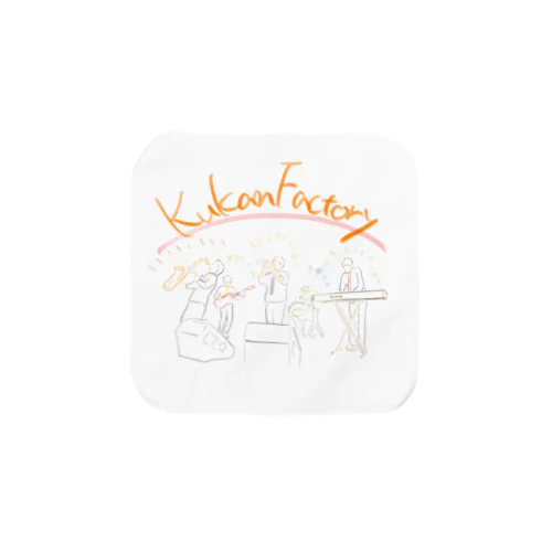 KukanFactory(イラストver：白) Towel Handkerchief