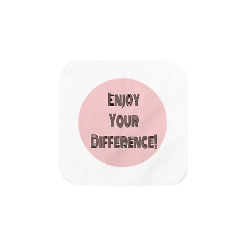 Enjoy Your Difference! タオルハンカチ