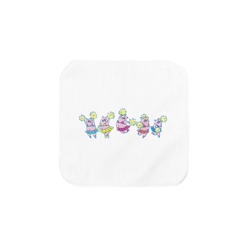 ぶたちあ Towel Handkerchief