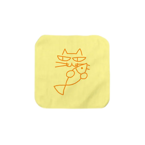 ぼくのおさかにゃ Towel Handkerchief