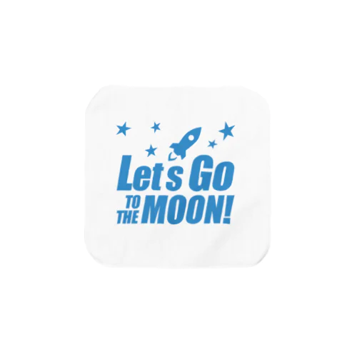 Let's go to the Moon! タオルハンカチ