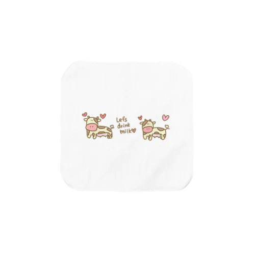 モーモーウシのモーモーちゃん Towel Handkerchief