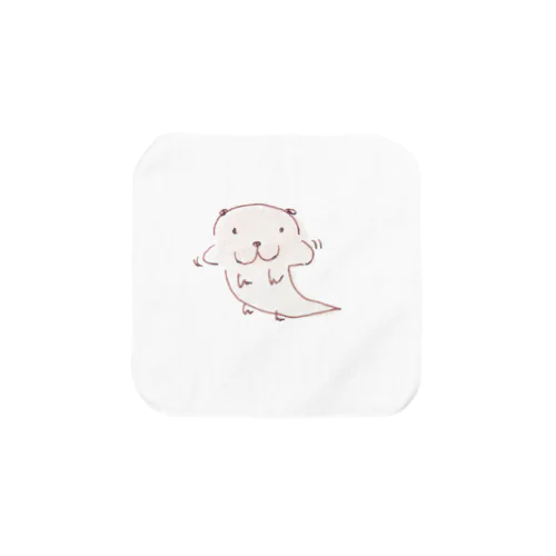 もぐもぐカワウソくん Towel Handkerchief