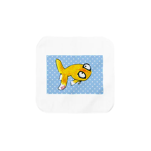 金魚の頂天眼ちゃん Towel Handkerchief