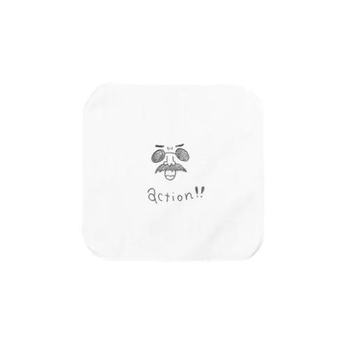 アクション父ちゃん Towel Handkerchief