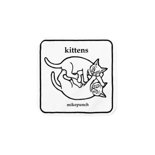 kittens あそぶ子猫さん Towel Handkerchief