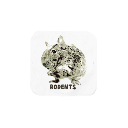 RODENTS 　〜デグーのようなねずみのような〜 타월 손수건