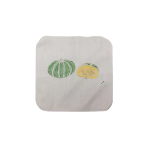 hokkori-kabochaの温かさ Towel Handkerchief