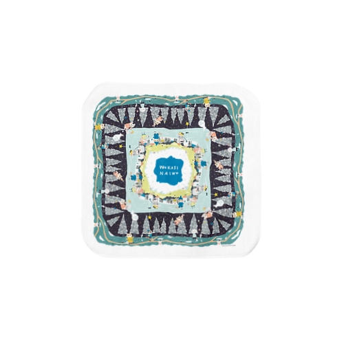 スコホ雪山サンタ Towel Handkerchief