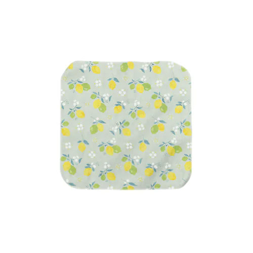 Little Lemon Garden. Towel Handkerchief