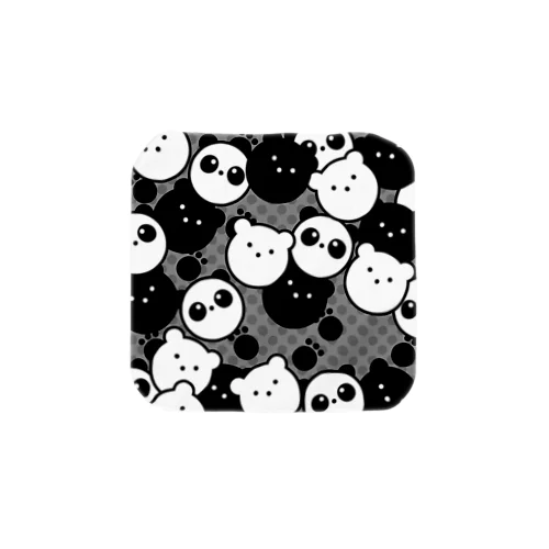 MONOCHROME BEARS Towel Handkerchief