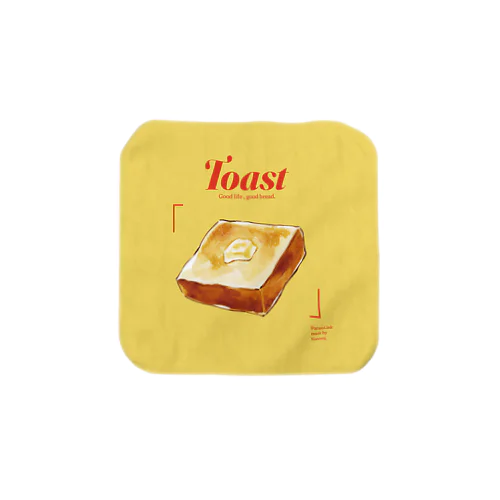 Toast/きいろ Towel Handkerchief