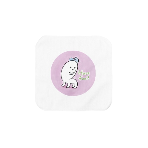 UNK（うんく）-Have fun!!_桃 Towel Handkerchief