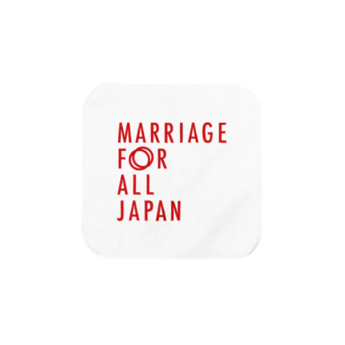 MarriageForAllJapanタオルハンカチ1 タオルハンカチ