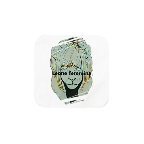 【Leone femmina】 Towel Handkerchief