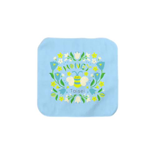 Bee BL S_name Towel Handkerchief