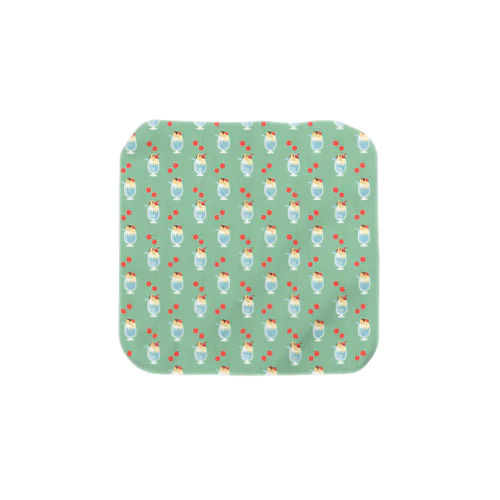 クリームソーダにトッピング Towel Handkerchief