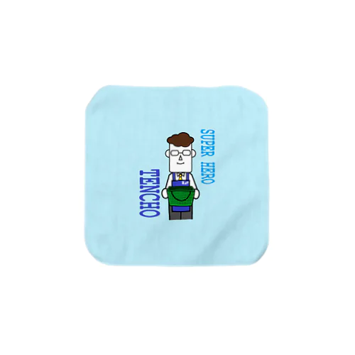 スーパーヒーロー(テンチョー) Towel Handkerchief