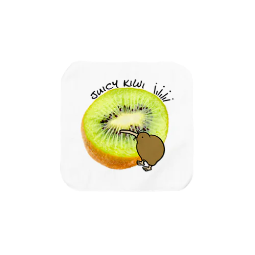 juicy kiwi タオルハンカチ