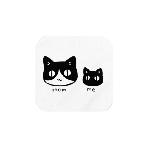 ねこの親子 Towel Handkerchief