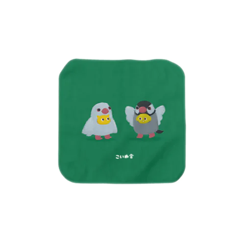 文鳥ごっこ Towel Handkerchief