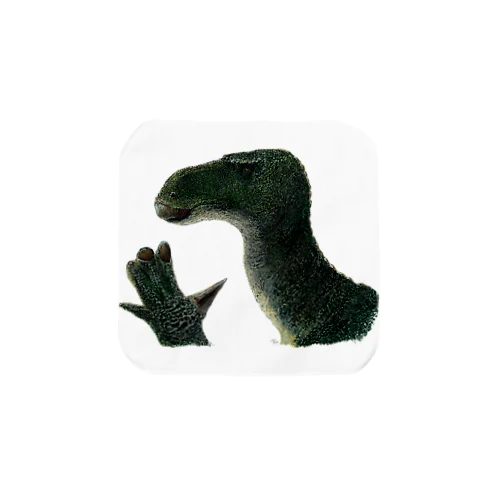 iguanodon（彩色） タオルハンカチ
