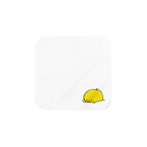 ふてぶてしいひよこ　イラスト Towel Handkerchief