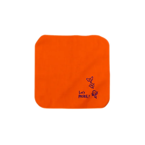 (改)Let's PASKE! 朱(ｼｭ)色 Towel Handkerchief