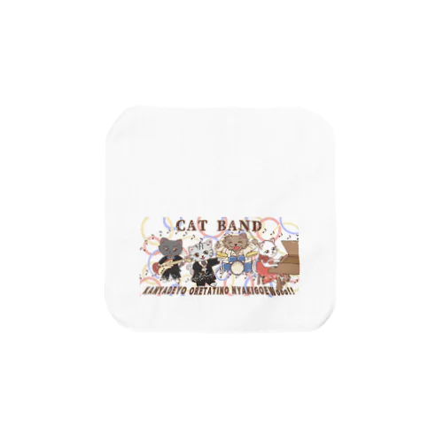 Cat Band~カラー~ Towel Handkerchief