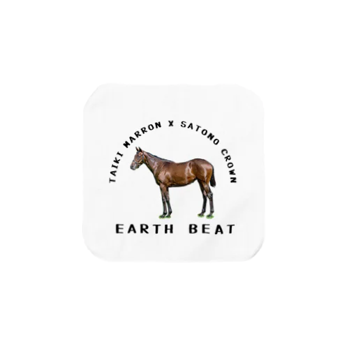 EARTH BEAT Towel Handkerchief