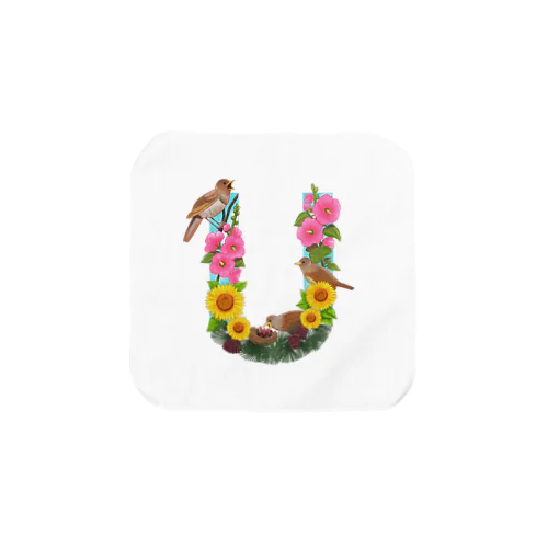 "U for Ukraine"　タオルハンカチ（S） Towel Handkerchief
