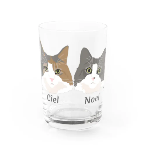 シエル、ノエル Water Glass