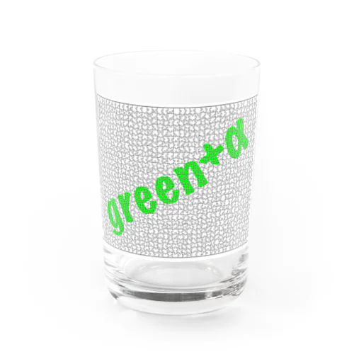 green+αパズルグラス【ロゴ入り】 Water Glass