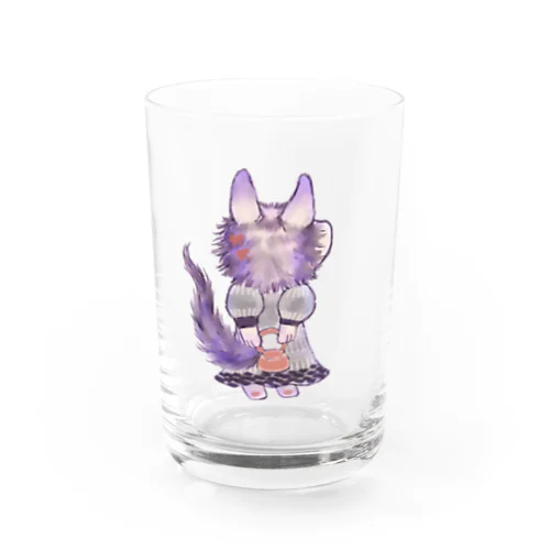 オオカミのウルフル Water Glass