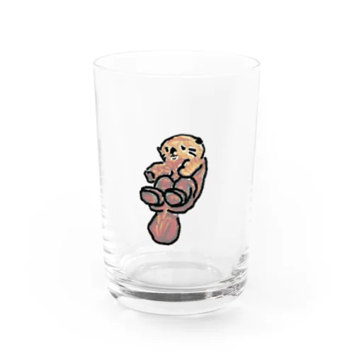 哀愁ラッコ Water Glass