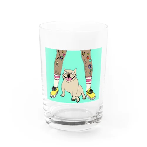 フレブルのぶん太 Water Glass