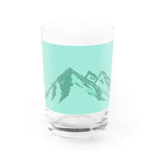 【Mountain】 Water Glass