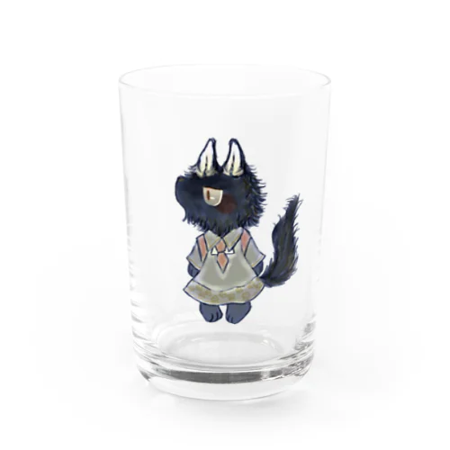 オオカミのウルフル Water Glass