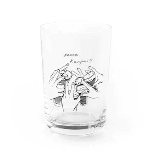 PeaceKANPAI！プロジェクト Water Glass