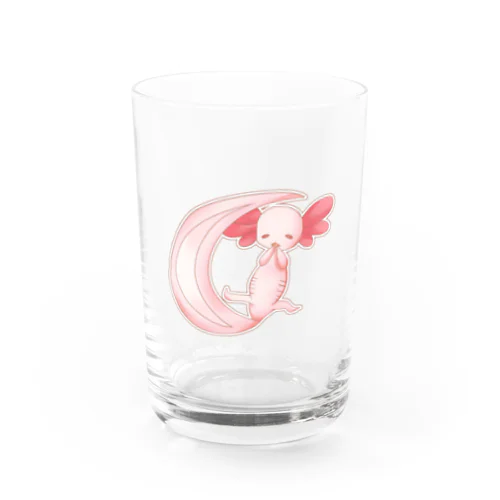 もぐもぐリューシウパちゃん Water Glass