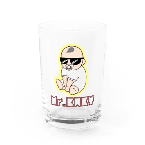 ミスターベイビーとおそろコーデ Water Glass