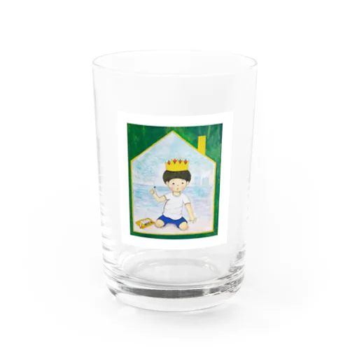 「画家がいる家」 Water Glass