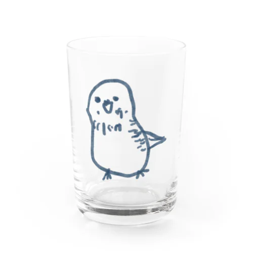 インコさん Water Glass