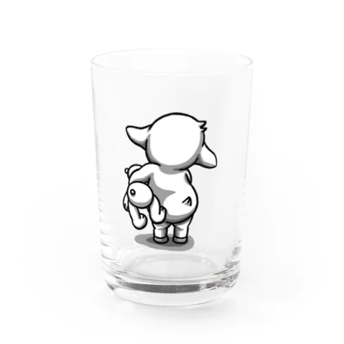 メイとトト　（モノクロ） Water Glass