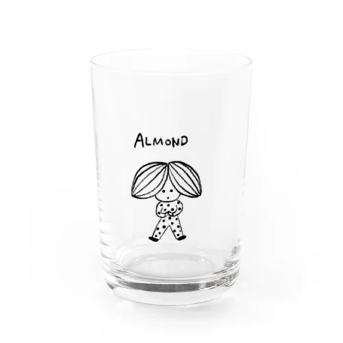 VIVA NUTS （アーモンド）シロクロ Water Glass