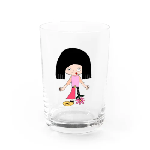 花さかす闇ガールの好きな色 Water Glass