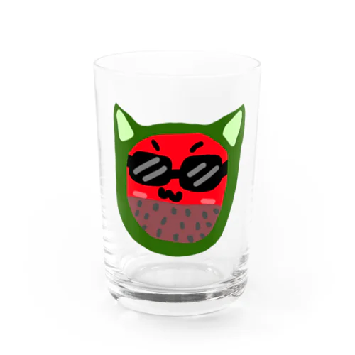 スイカおじさん Water Glass