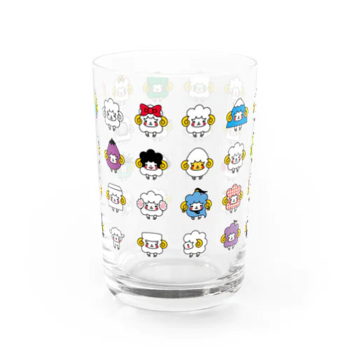 ひつじずかん Water Glass