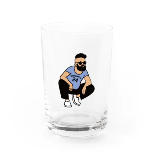 お寿司食べたいおじさん Water Glass