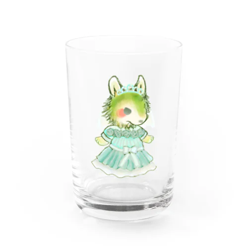 オオカミのウルフル Water Glass